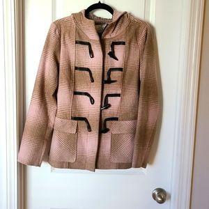 Kensie hooded coat size small